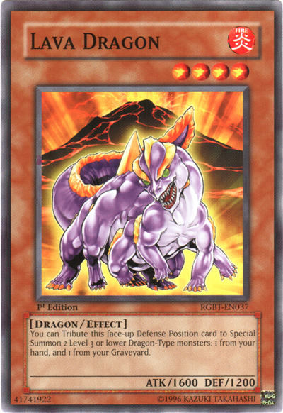 Lava Dragon [RGBT-EN037] Common | Jomio and Rueliete's Cards and Comics