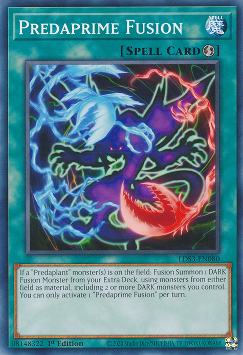 Predaprime Fusion [LDS3-EN080] Common | Jomio and Rueliete's Cards and Comics