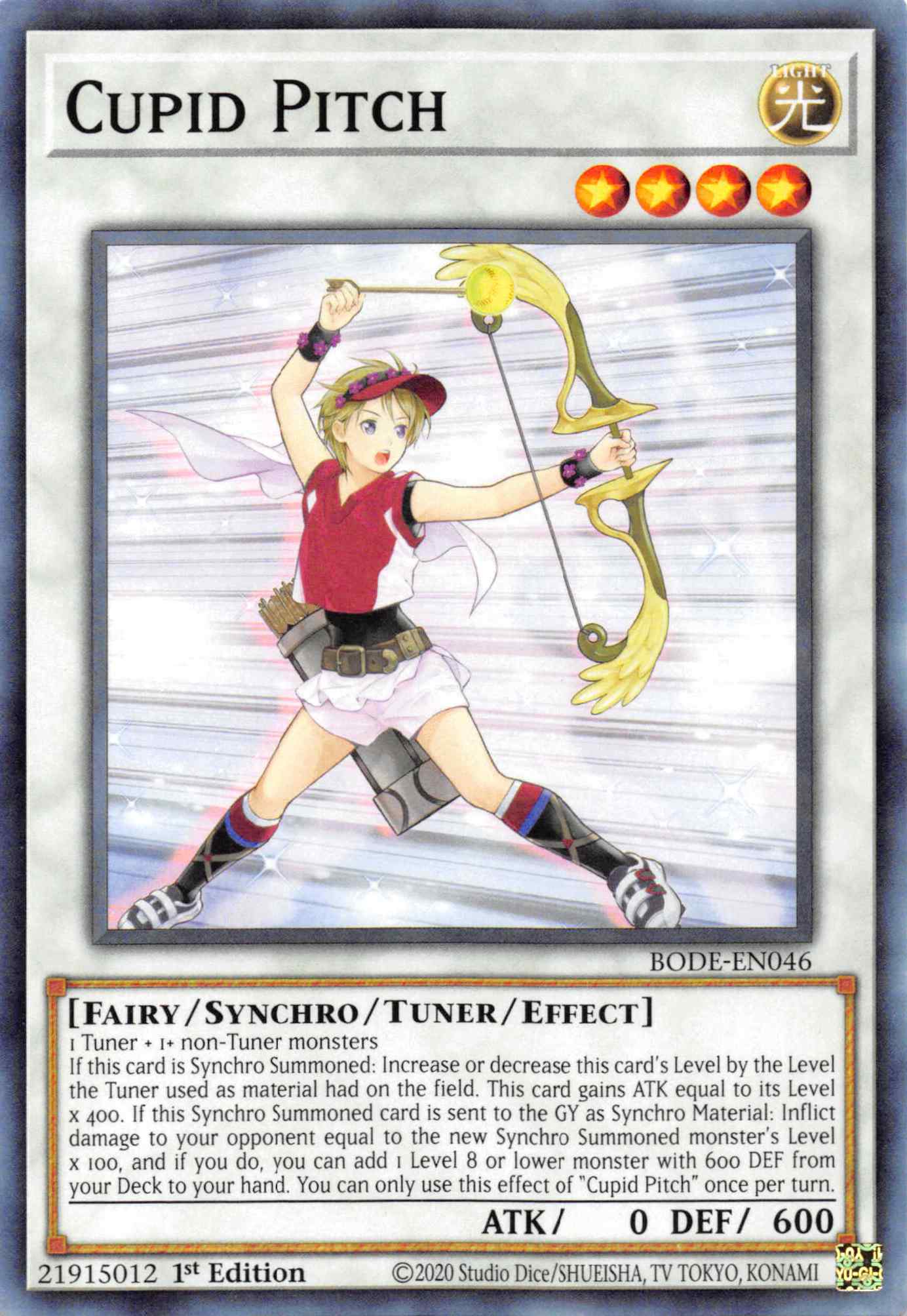 Cupid Pitch [BODE-EN046] Common | Jomio and Rueliete's Cards and Comics