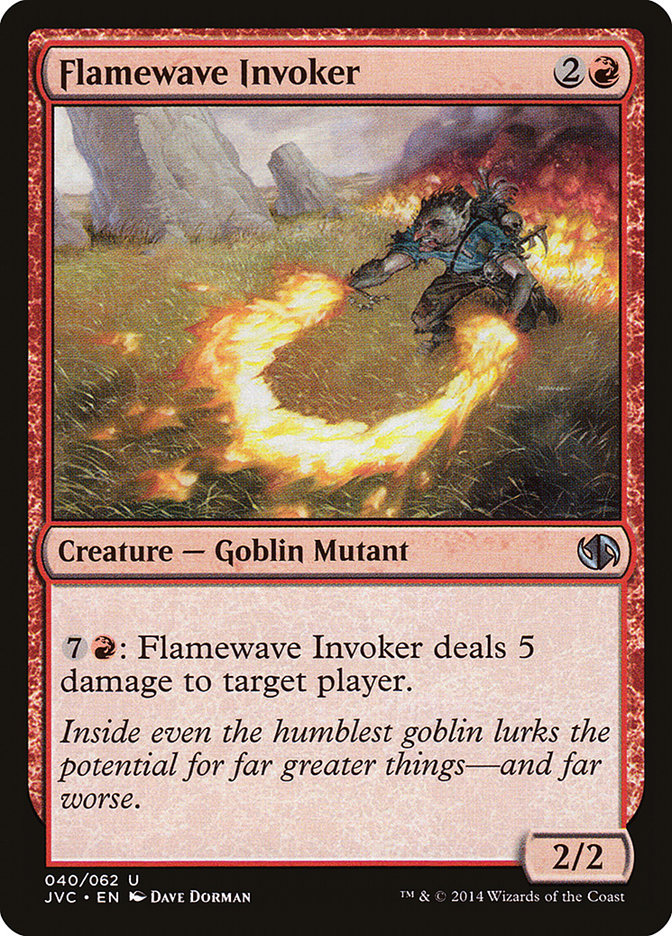 Flamewave Invoker [Duel Decks Anthology] | Jomio and Rueliete's Cards and Comics