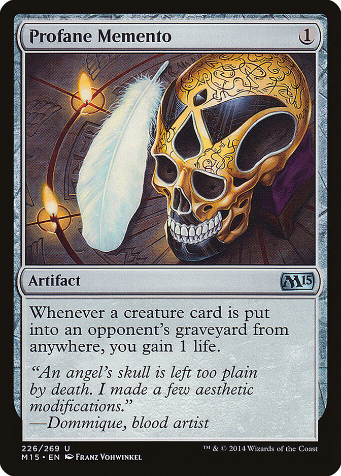Profane Memento [Magic 2015] | Jomio and Rueliete's Cards and Comics