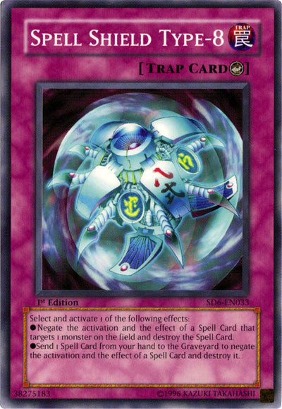 Spell Shield Type-8 [SD6-EN033] Common | Jomio and Rueliete's Cards and Comics