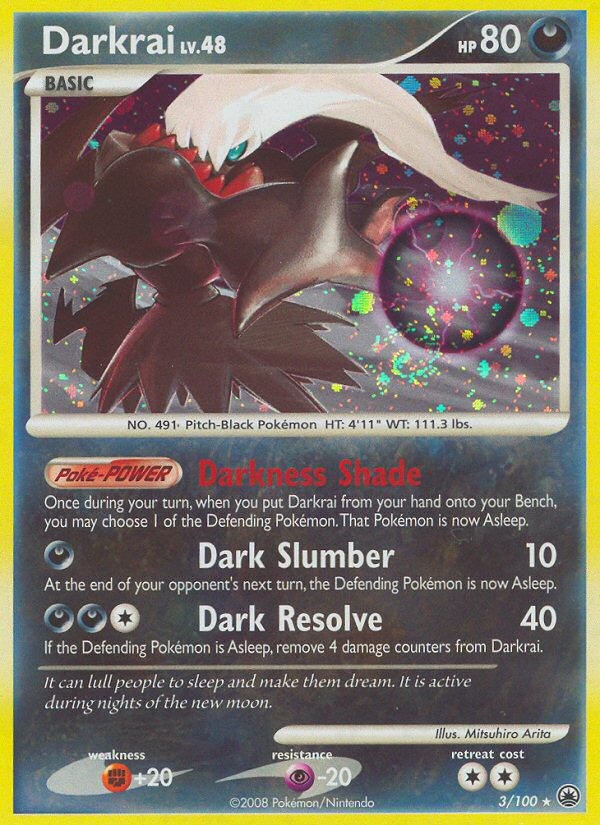 Darkrai (3/100) [Diamond & Pearl: Majestic Dawn] | Jomio and Rueliete's Cards and Comics