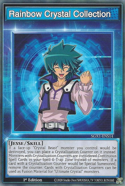 Rainbow Crystal Collection [SGX1-ENS14] Common | Jomio and Rueliete's Cards and Comics