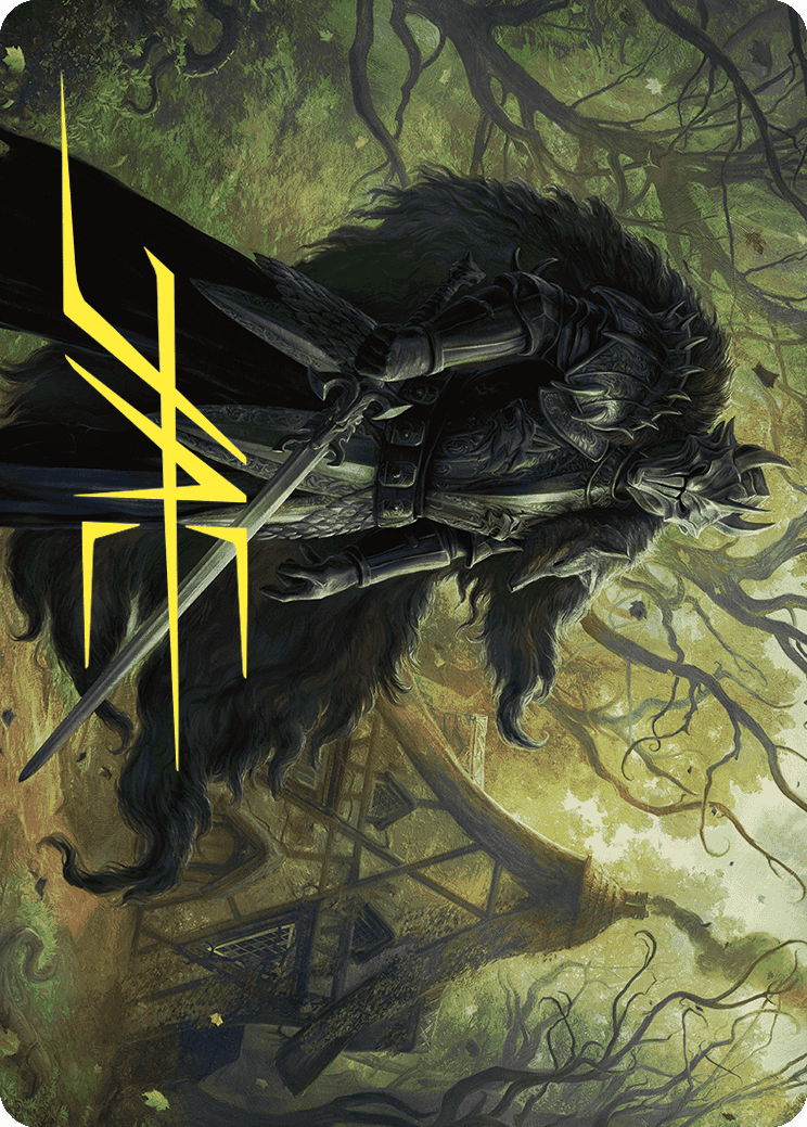 Agatha's Champion Art Card (Gold-Stamped Signature) [Wilds of Eldraine Art Series] | Jomio and Rueliete's Cards and Comics