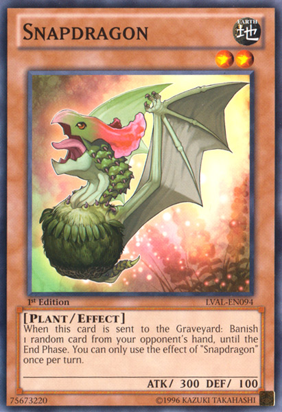 Snapdragon [LVAL-EN094] Common | Jomio and Rueliete's Cards and Comics