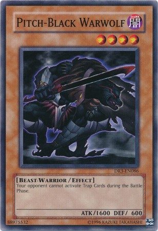 Pitch-Black Warwolf [DR3-EN086] Common | Jomio and Rueliete's Cards and Comics