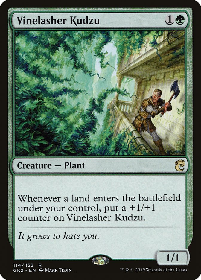 Vinelasher Kudzu [Ravnica Allegiance Guild Kit] | Jomio and Rueliete's Cards and Comics