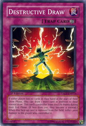 Destructive Draw [TAEV-EN073] Common | Jomio and Rueliete's Cards and Comics