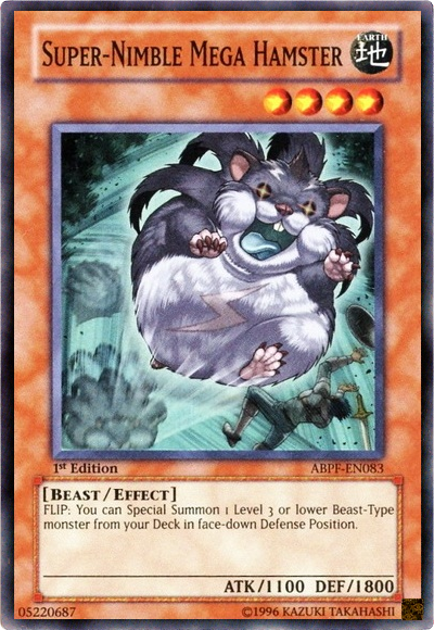 Super-Nimble Mega Hamster [ABPF-EN083] Super Rare | Jomio and Rueliete's Cards and Comics