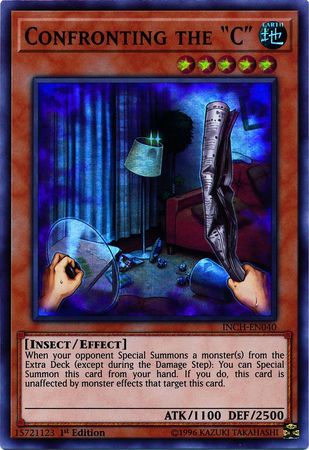 Confronting the "C" [INCH-EN040] Super Rare | Jomio and Rueliete's Cards and Comics