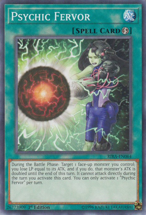 Psychic Fervor [RIRA-EN064] Common | Jomio and Rueliete's Cards and Comics