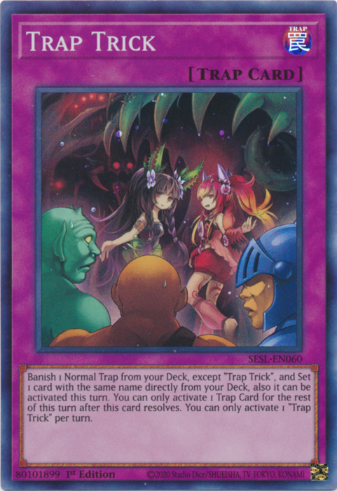Trap Trick [SESL-EN060] Super Rare | Jomio and Rueliete's Cards and Comics