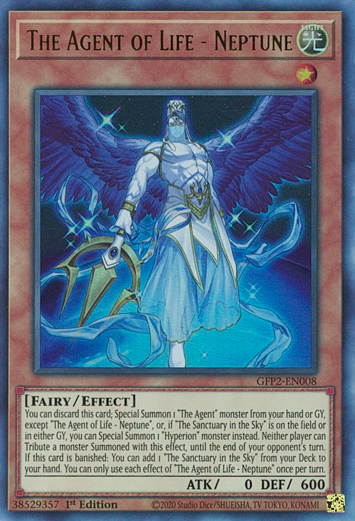 The Agent of Life - Neptune [GFP2-EN008] Ultra Rare | Jomio and Rueliete's Cards and Comics