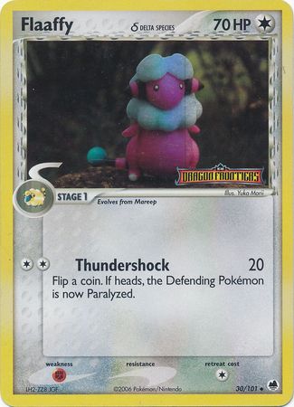 Flaaffy (30/101) (Delta Species) (Stamped) [EX: Dragon Frontiers] | Jomio and Rueliete's Cards and Comics