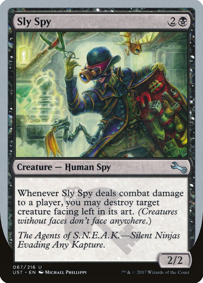 Sly Spy ("Silent Ninjas Evading Any Kapture") [Unstable] | Jomio and Rueliete's Cards and Comics