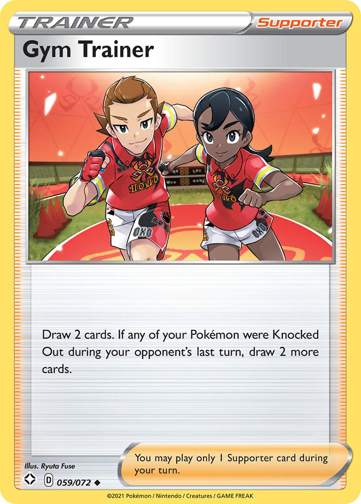 Gym Trainer (059/072) [Sword & Shield: Shining Fates] | Jomio and Rueliete's Cards and Comics