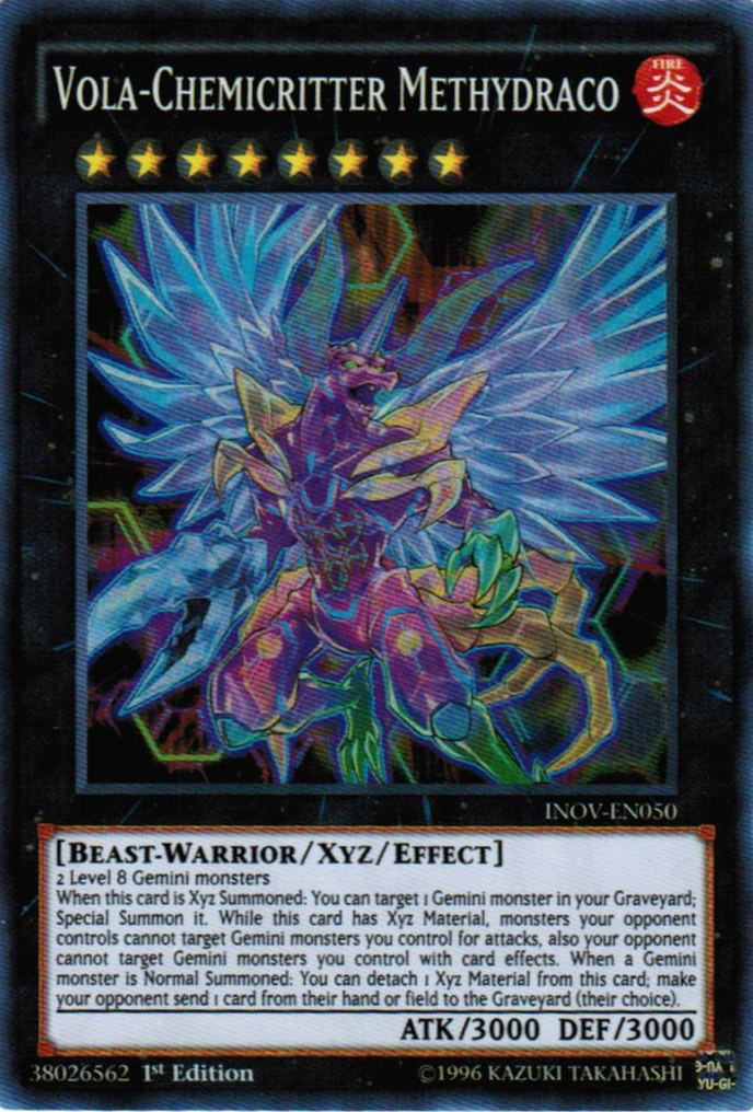 Vola-Chemicritter Methydraco [INOV-EN050] Super Rare | Jomio and Rueliete's Cards and Comics