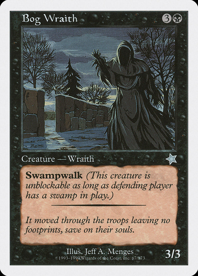 Bog Wraith [Starter 1999] | Jomio and Rueliete's Cards and Comics