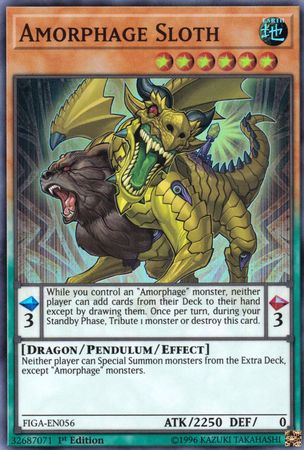 Amorphage Sloth [FIGA-EN056] Super Rare | Jomio and Rueliete's Cards and Comics