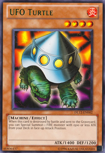 UFO Turtle (Green) [DL12-EN002] Rare | Jomio and Rueliete's Cards and Comics