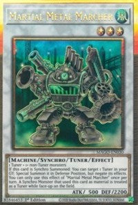 Martial Metal Marcher [MAGO-EN030] Gold Rare | Jomio and Rueliete's Cards and Comics