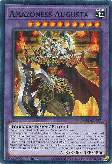 Amazoness Augusta [DABL-EN097] Common | Jomio and Rueliete's Cards and Comics