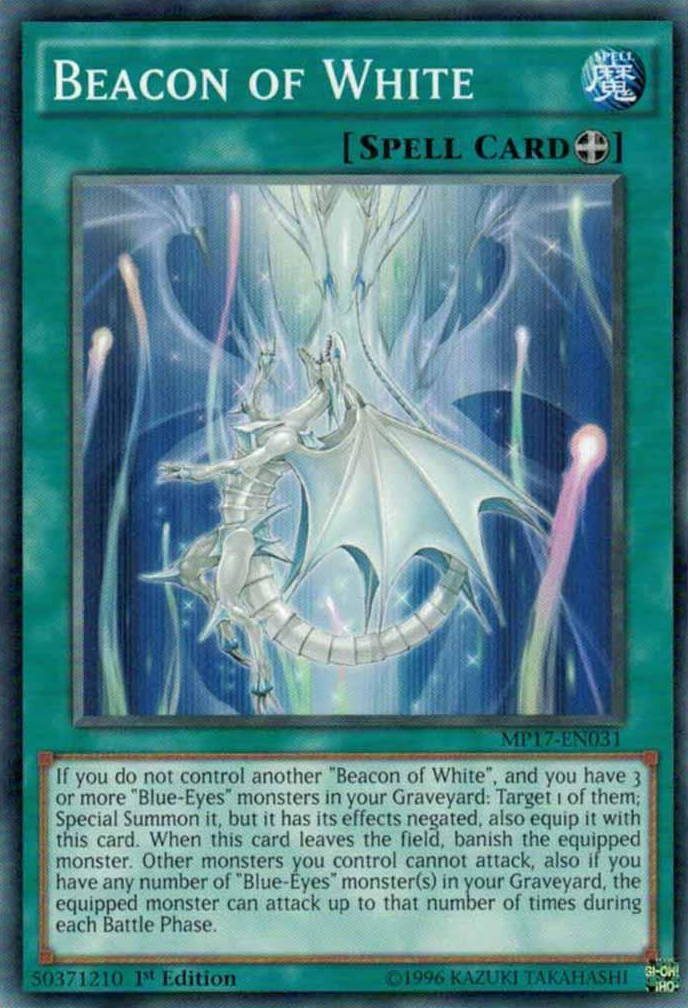 Beacon of White [MP17-EN031] Common | Jomio and Rueliete's Cards and Comics