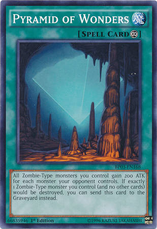 Pyramid of Wonders [BP03-EN168] Common | Jomio and Rueliete's Cards and Comics