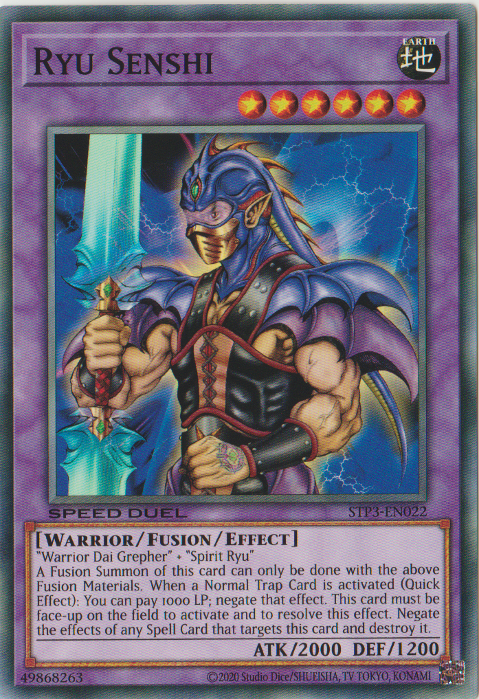 Ryu Senshi [STP3-EN022] Common | Jomio and Rueliete's Cards and Comics