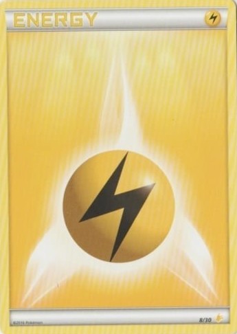 Lightning Energy (8/30) [XY: Trainer Kit 3 - Pikachu Libre] | Jomio and Rueliete's Cards and Comics
