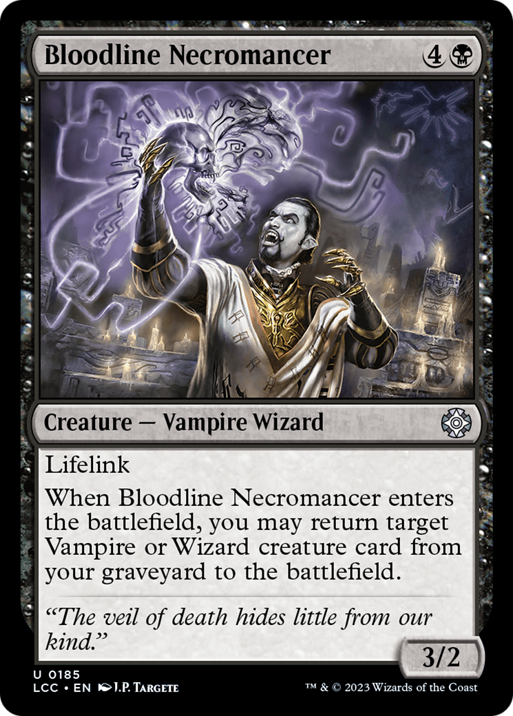 Bloodline Necromancer [The Lost Caverns of Ixalan Commander] | Jomio and Rueliete's Cards and Comics