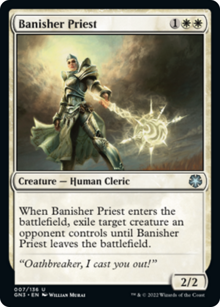 Banisher Priest [Game Night: Free-for-All] | Jomio and Rueliete's Cards and Comics