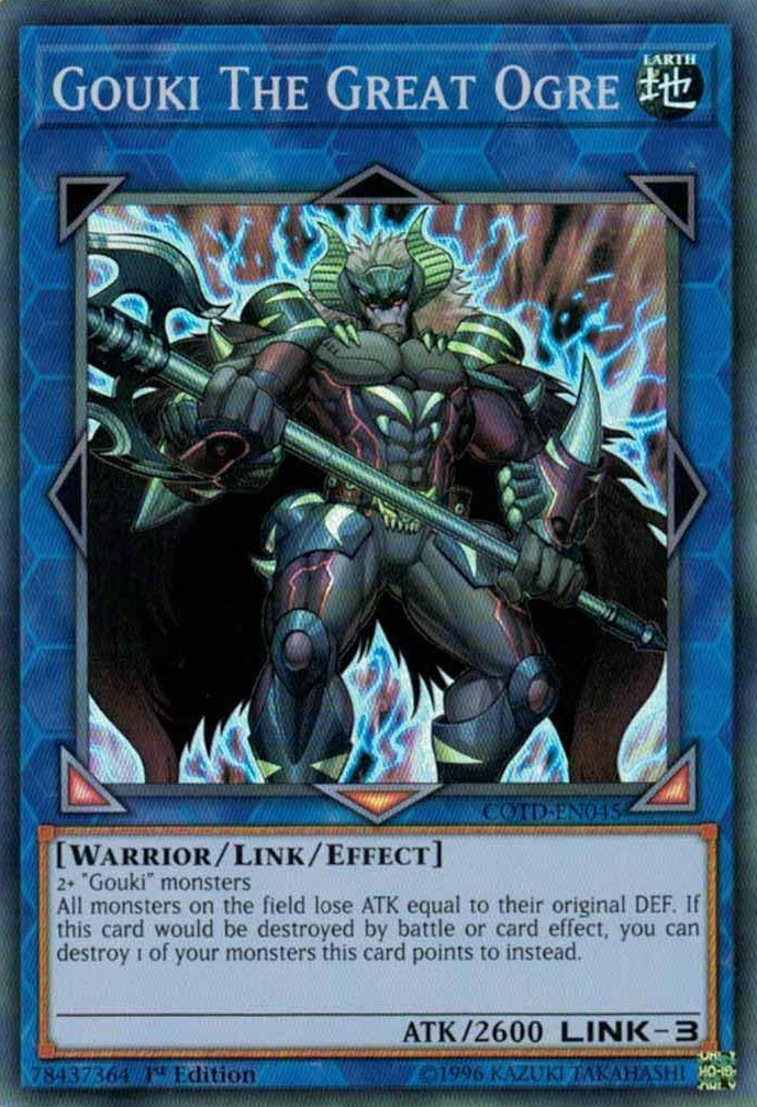 Gouki The Great Ogre [COTD-EN045] Super Rare | Jomio and Rueliete's Cards and Comics