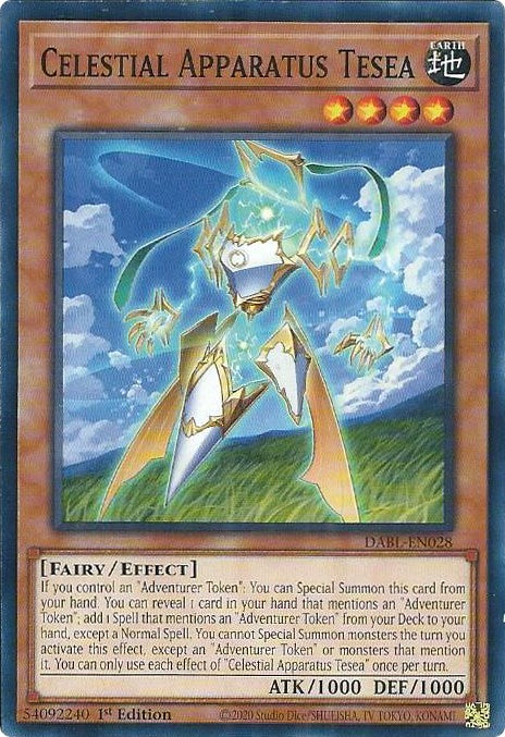 Celestial Apparatus Tesea [DABL-EN028] Common | Jomio and Rueliete's Cards and Comics