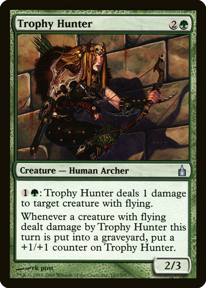 Trophy Hunter [Ravnica: City of Guilds] | Jomio and Rueliete's Cards and Comics
