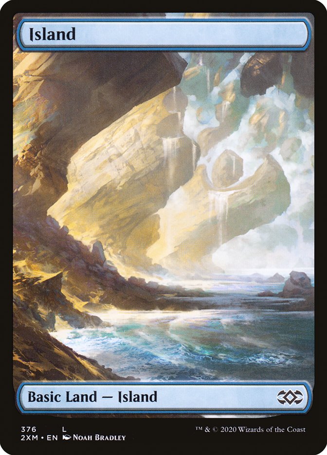 Island (376) [Double Masters] | Jomio and Rueliete's Cards and Comics