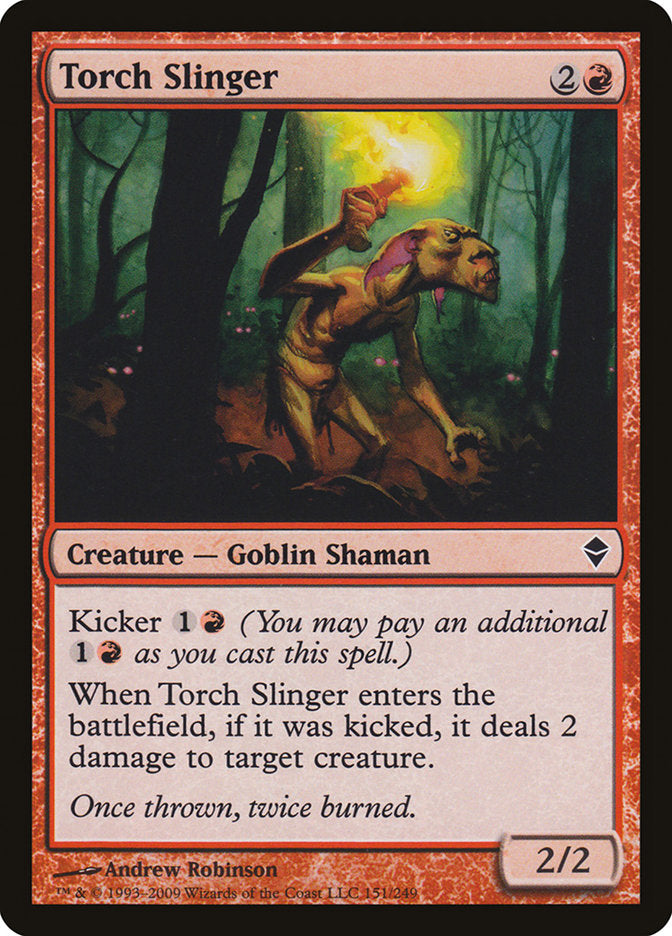 Torch Slinger [Zendikar] | Jomio and Rueliete's Cards and Comics