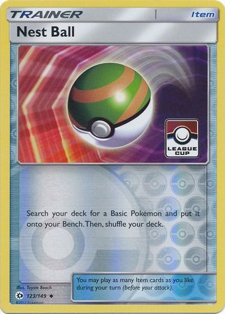 Nest Ball (123/149) (League Promo) [Sun & Moon: Base Set] | Jomio and Rueliete's Cards and Comics