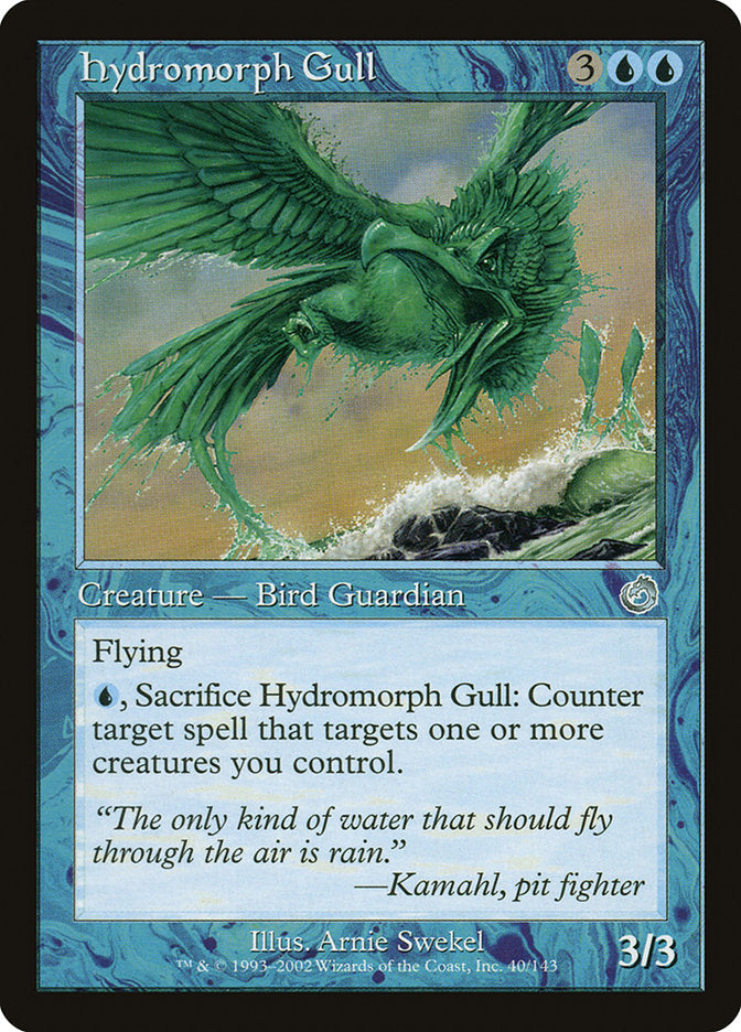 Hydromorph Gull [Torment] | Jomio and Rueliete's Cards and Comics
