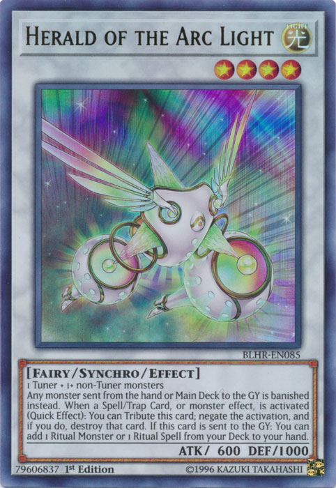Herald of the Arc Light [BLHR-EN085] Ultra Rare | Jomio and Rueliete's Cards and Comics