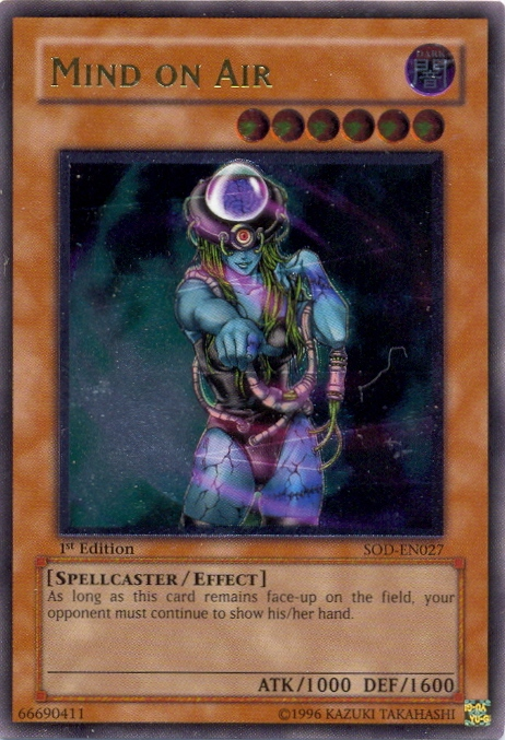 Mind on Air (UTR) [SOD-EN027] Ultimate Rare | Jomio and Rueliete's Cards and Comics