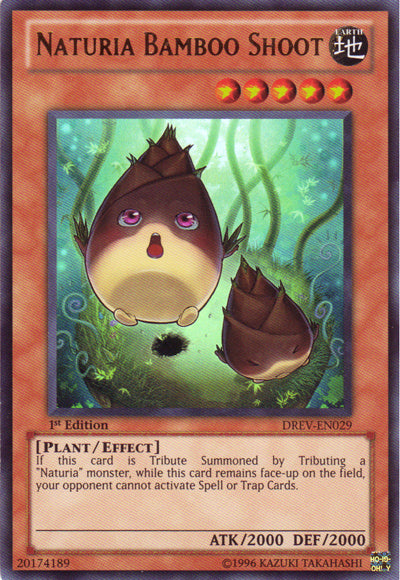 Naturia Bamboo Shoot [DREV-EN029] Ultra Rare | Jomio and Rueliete's Cards and Comics