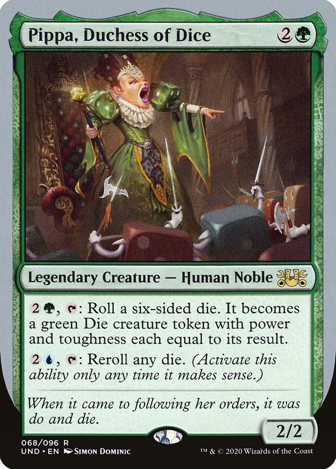 Pippa, Duchess of Dice [Unsanctioned] | Jomio and Rueliete's Cards and Comics