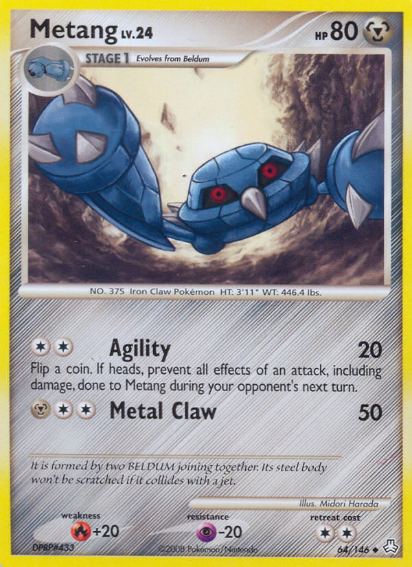 Metang (64/146) [Diamond & Pearl: Legends Awakened] | Jomio and Rueliete's Cards and Comics