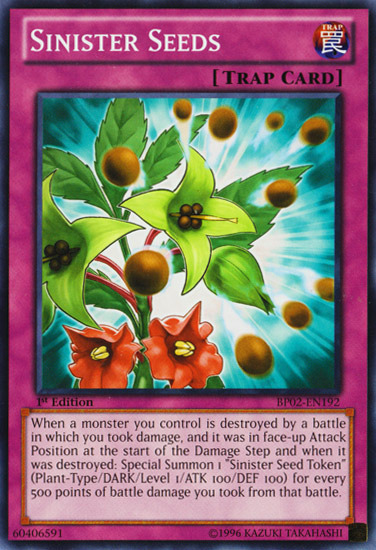 Sinister Seeds [BP02-EN192] Common | Jomio and Rueliete's Cards and Comics