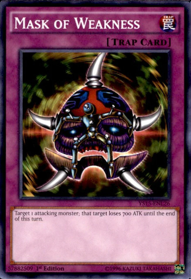 Mask of Weakness [YS15-ENL26] Common | Jomio and Rueliete's Cards and Comics