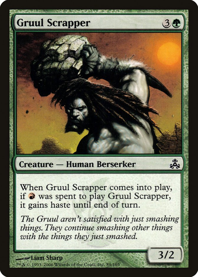 Gruul Scrapper [Guildpact] | Jomio and Rueliete's Cards and Comics