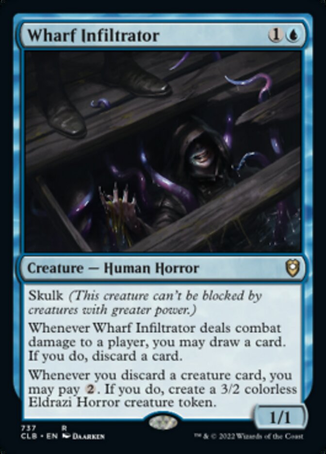 Wharf Infiltrator [Commander Legends: Battle for Baldur's Gate] | Jomio and Rueliete's Cards and Comics