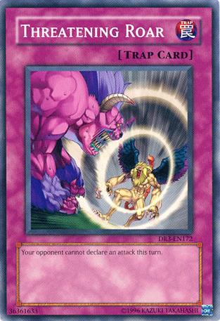 Threatening Roar [DR3-EN172] Common | Jomio and Rueliete's Cards and Comics